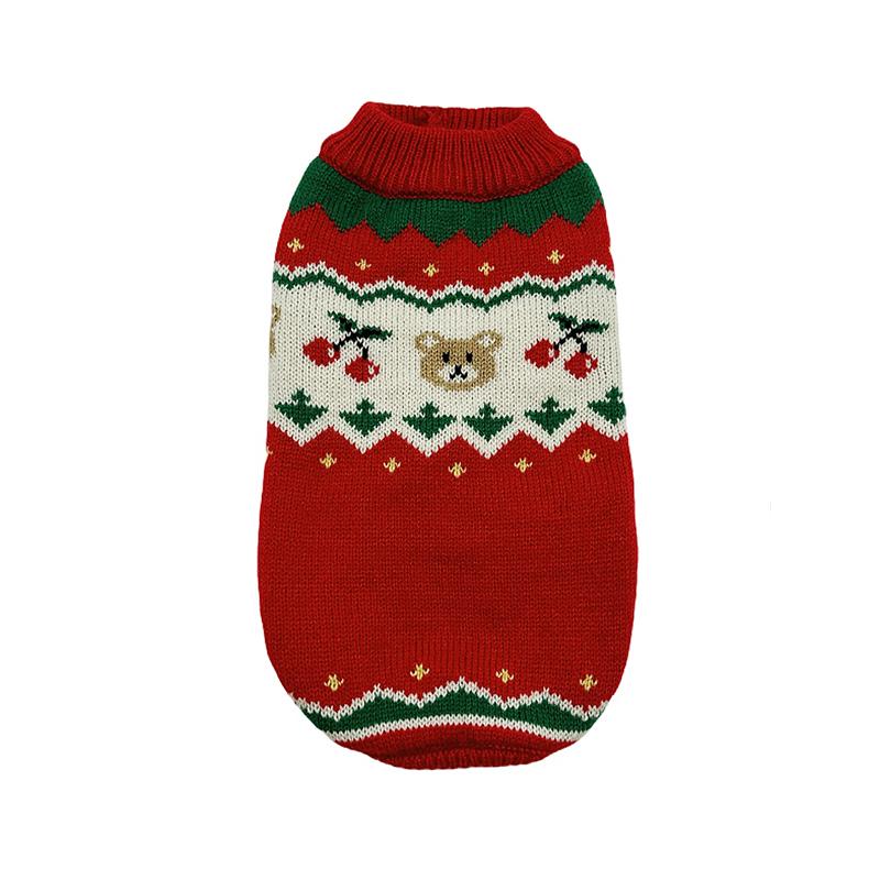 

Свитер для собак Одежда для собак Зимний рождественский свитер для маленьких и средних собак Свитер для щенков чихуахуа Йоркширский чистый свитер для собак XS