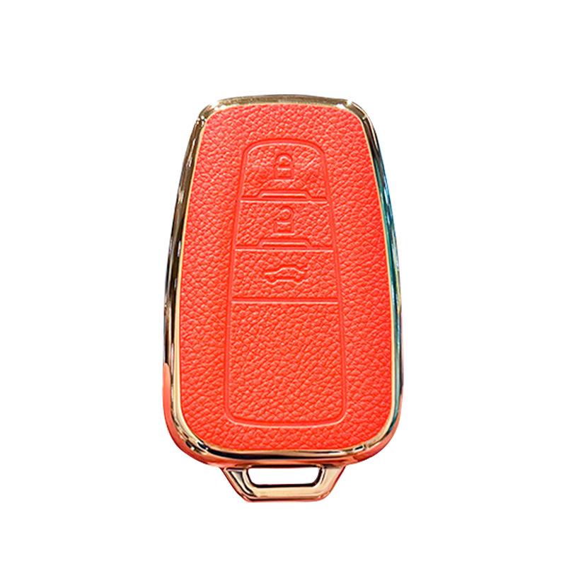 Toyota Key Cover for Camry, RAV4, Corolla, Levin, Avalon: Stylish Shell Buckle for Women.
