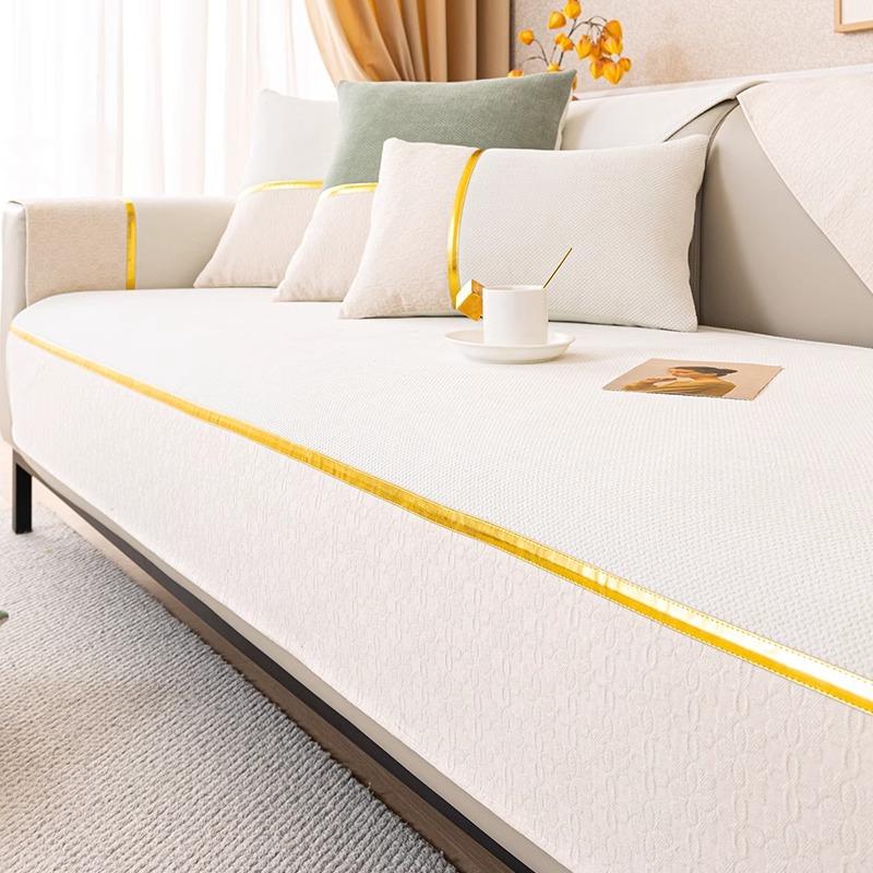 Chenier Sofa Cushion Light Luxury High Sense Simple Modern Non-Slip Seat Cushion Four Seasons Universal Sofa Cover Cover Cloth