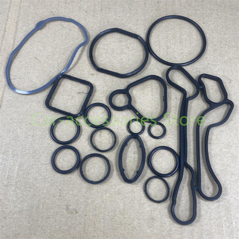 Original Engine Oil Cooler Gasket Seal Set 2724577 For Chevrolet Aveo Trax Cruze 1.6L 1.8L Orlando Sonic Croma Opel Astra Zafira