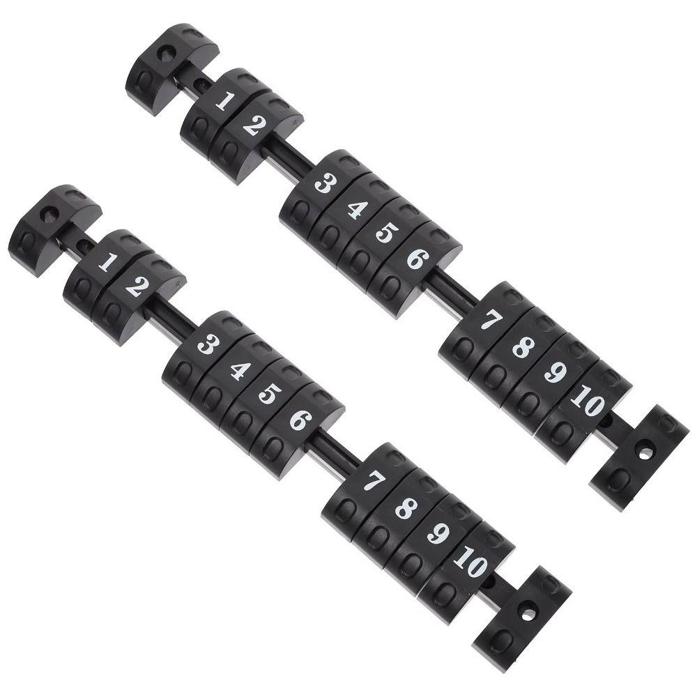 2pcs Universal Scoring Units Table Soccer Lightweight Scoreboard Score Keepers  For Tables Foosball