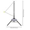 Solo Tennis with Base Freestanding Practice Tool Adjustable for