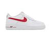 Kids' Sneakers Nike Air Force 1 Low White Gym Red (GS) White/White-Gym Red