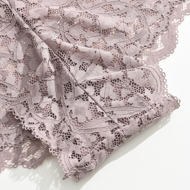 3Pcs/Set Sexy Lace Bowknot Boxer Shorts For Women Seamless Hollow Out Perspective Boyshort Female Sport Breathable Lingerie S-XL