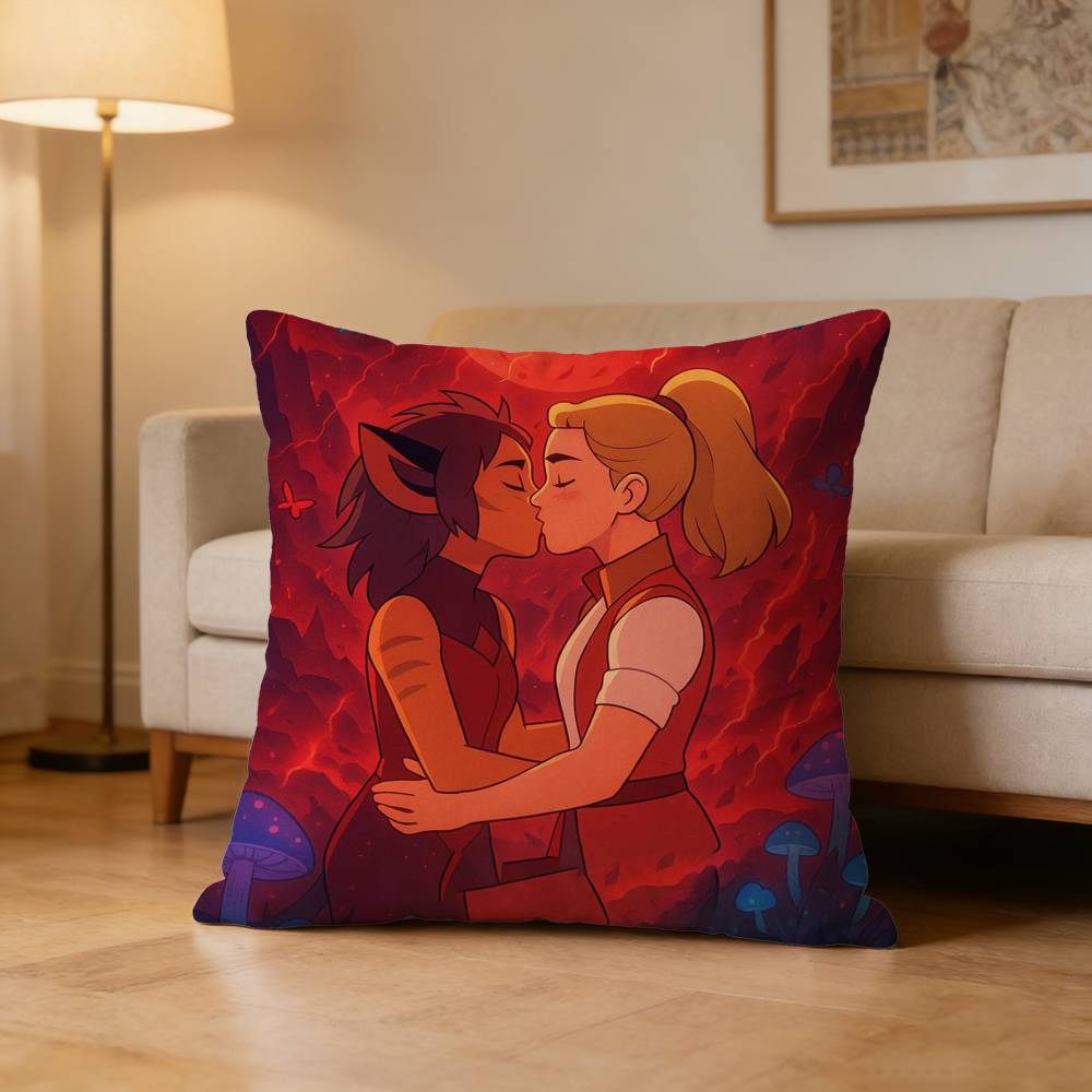 CCatradora Shera Vintage Pillow Case for Sofa Living Room Home Office Decor Protective Cover