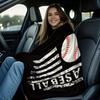 American Street Style Niche Edgy Print Fleece Blanket Quality Warm Cozy Blanket for Home Travel Office Multi-function&Universal