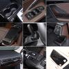 ABS Carbon Fiber For BMW iX1 X1 U10 U11 2026-2026 Car Center Console Panel Water Cup Holder Panel Car Interior Accessories