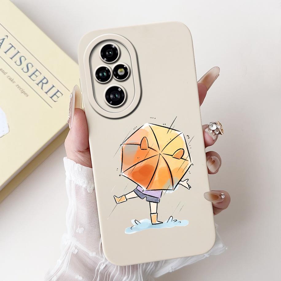 For Honor 200 Pro Case ELP-AN00 Phone Cover Popular Flower Avocado Soft Silicone Matte Fundas For Honor 200Pro Protective Bumper