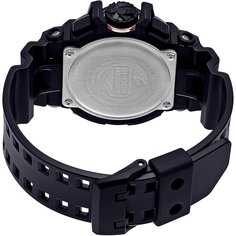 Casio G-Shock GA-400GB-1A4 Black Analog-Digital Watch Water Resistant Shock Resistant