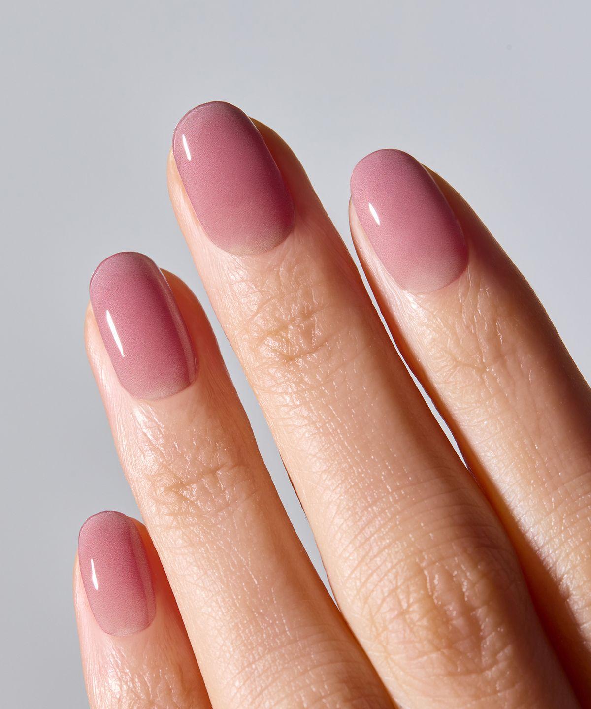 N Plum Veil Nails