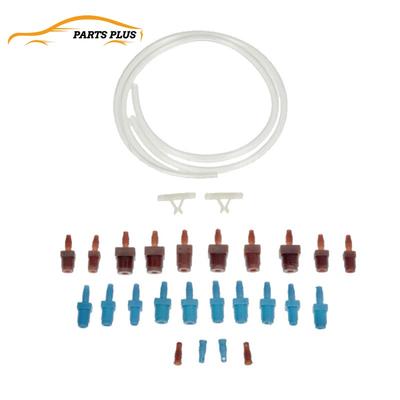141512 Master Cylinder Bleeder Kit 2pcs Hose with Clip and Sae and Metric Fittings Universal Fit