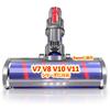 Ashigodou Dyson V7 Soft Roller Cleaner Compatible with V11 Motor Suitable for Not for Carpets for Flooring Only Head, Head, V7, V8, V10, Series, Head,