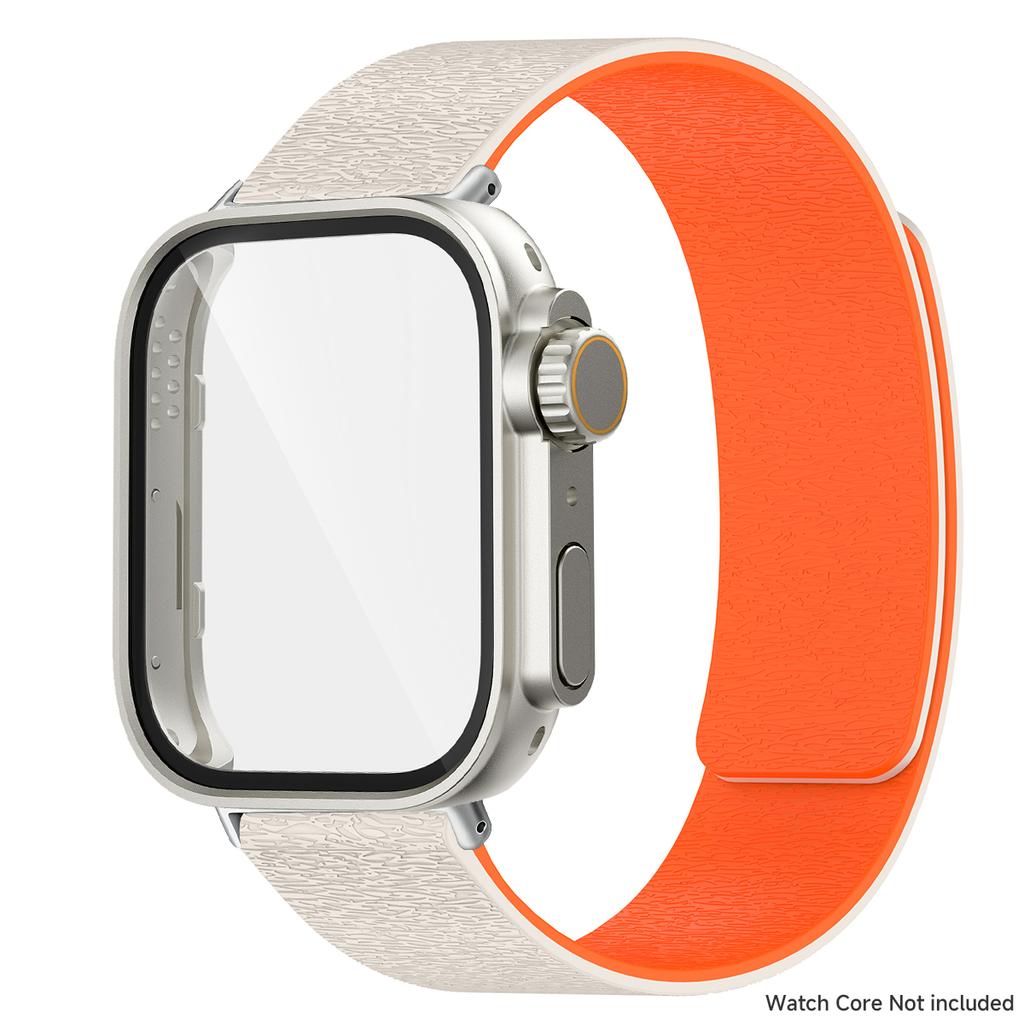 Magnetic Silicone Strap With Change To Ultra Watch Case Screen Protector Cover Fo Fit 4Pro For Huawei Watch Fit4 3 Bracelet