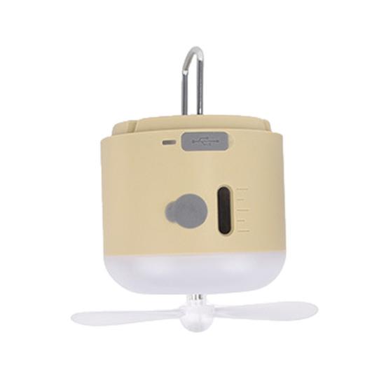 

Светодиодный фонарь для кемпинга с охлаждающим вентилятором, 2 скорости, затемняемый, сверхяркий, без мерцания, перезаряжаемый, для кемпинга, с распылителем света хаки