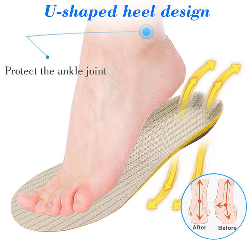 Ortopedyczna wkładka żelowa Flat Excellent Arch Support Pad Plantar Unisex