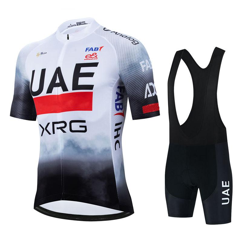 SAE Pro Team 2026 Cyklistický dres Sada Letní Prodyšné Pánské Oblečení na Horský Kolo Maillot Ropa Ciclismo Uniforma Oblek