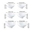 Plastic Tableware Restaurant Commercial Ramen Salad Bowl Thickened Not Easily Broken Soup Bowls Melamine Noodle Bowl Household