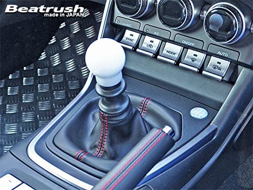 Beatrush Duracon Shift Knob Type Q45BR White Toyota GR86 ZN8,
