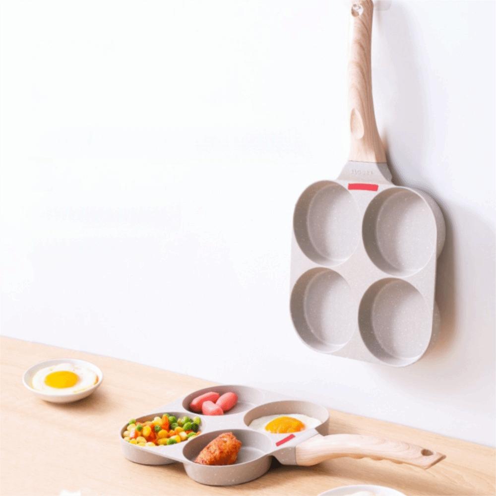 Omelet Non-Stick Pancake Pan Cooker Mold Egg Frying Pan Cookware Frying Pan  Induction Cooker
