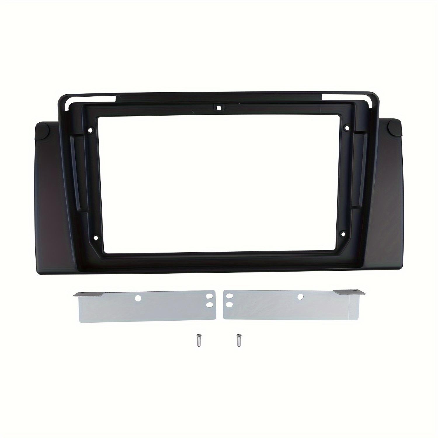 9 Inch Car Fascia Fit for BMW X5 E53 1999-2006 Dash Installation  Face Plate  Compatible with Various Model No Battery Required