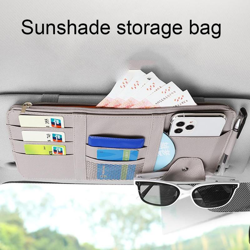 Auto Sonnenblende Punkt Tasche Organizer Tasche Tasche Kartenhalter Auto Sonnenblende Punkt Tasche Organizer Tasche Tasche Kartenhalter
