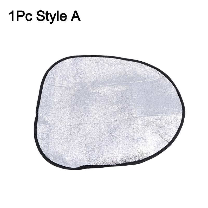 

1/2Pcs Car Steering Wheel Anti-Heat Sun Shade Cover Foldable Sun-proof Anti-UV Protect Parasol Shield Sunscreen Insulation Cover