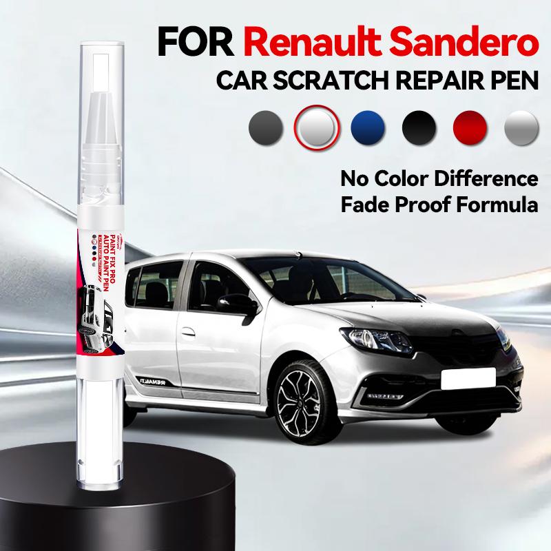 Autolack-Reparaturstift Für 2008-2025 Dacia Sandero Lackkratzer-Reparaturzubehör Blau Grün Grau Rot Weiß Grau Beige