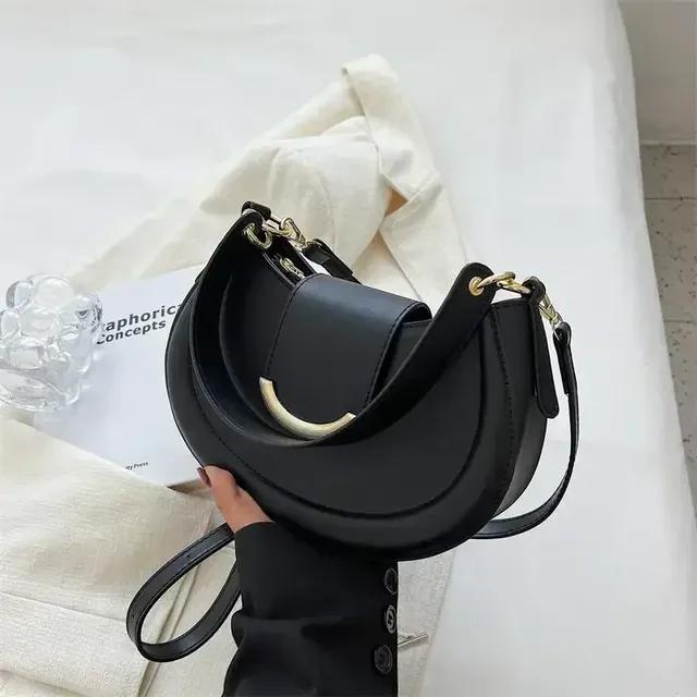 Shoulder Bags for Women 2026 Designer Brand Trend Leather Small Underarm Crossbody Handbags Women Purses Bags