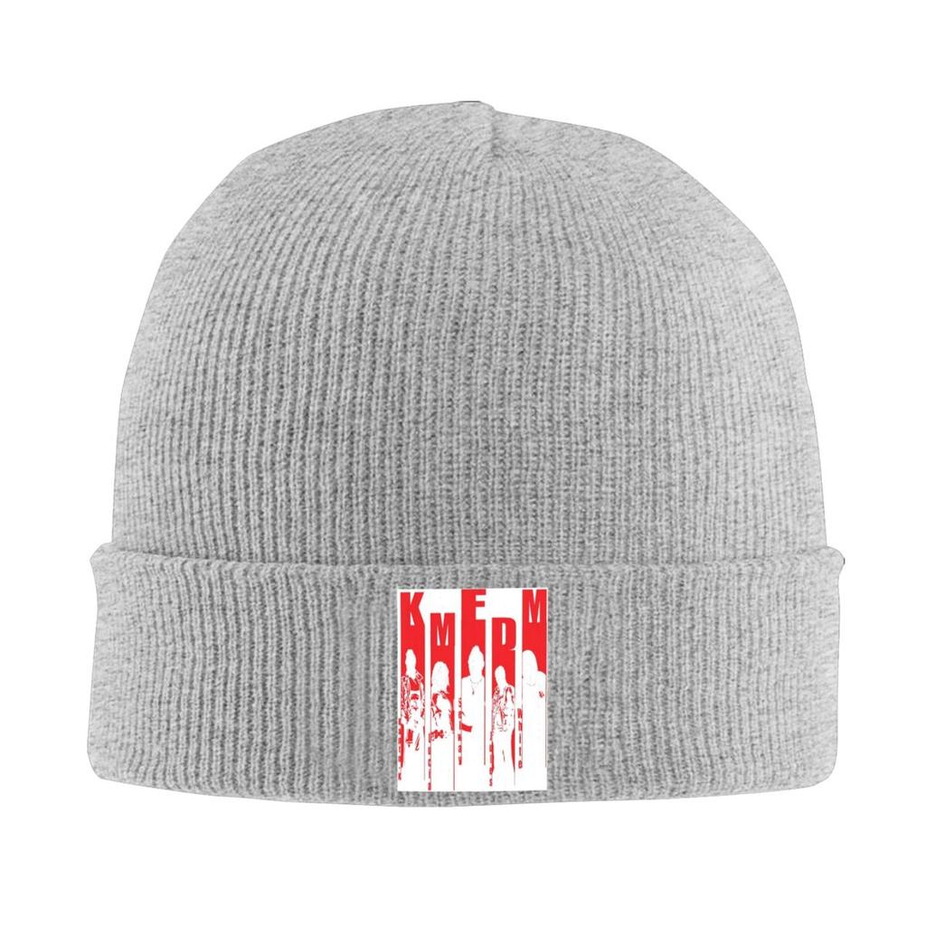 KMFDM Warm Knitted Cap Fashion Bonnet Hat Autumn Winter Outdoor Beanies Hats for Men Women Adult