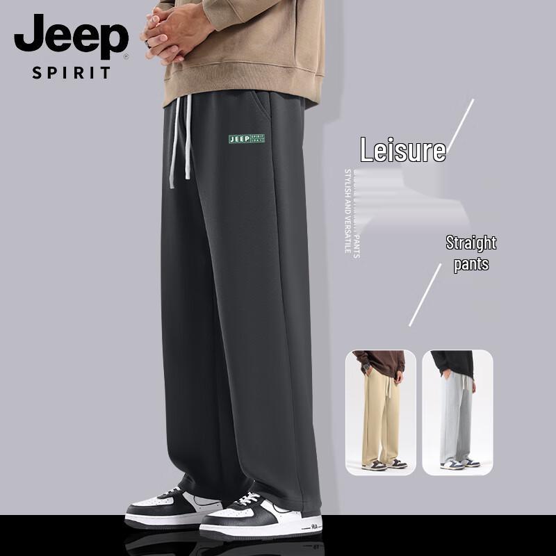 

JEEP SPIRIT Men s Loose Fit Printed Straight-Leg Casual Pants 2XL