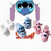 Warme und kuschelige Lilo & Stitch Plüschpantoffeln – Unisex-Pantoffeln für Paare