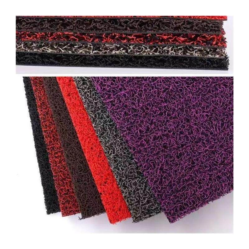 Floor Mats, Freely Cuttable, Universal, Easy To Clean, Can Be Cut Individually, for Driver and Passenger Seats, Waterproof, Thickened Silk Loop Design