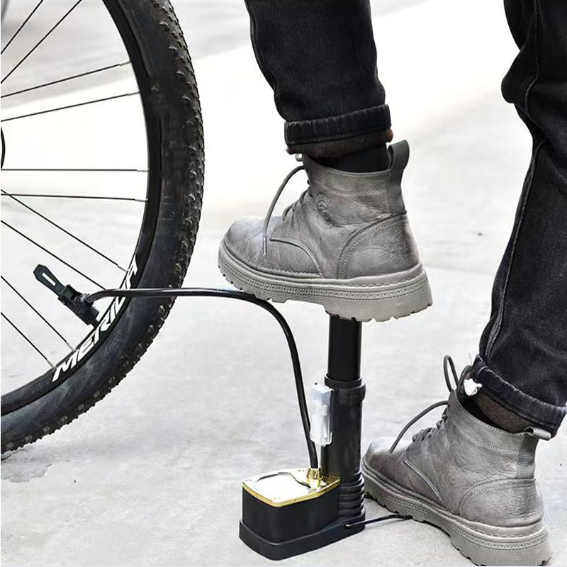 1pcs  Mini pedal high pressure air pump bicycle car basketball toy inflatable convenient foot