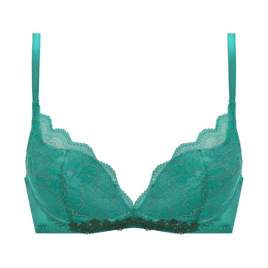 Style by Triumph Dreamy Wireless Festival M009 Amo's Bra, Airy, Collection, Women's, (Palm Green)