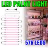 LED Plant Grow Lights Full Spectrum Indoor Hydroponics Seed Flower Vegetables Growth Box Cultivation Lamp EU plug 30/50CM AC220V