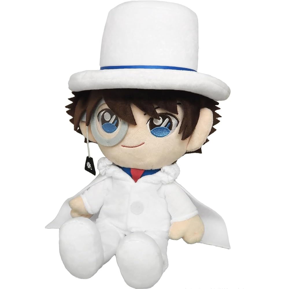 San-ei Trading Detective Conan Fuwafuwa Friends Kid the Phantom Thief Plush Toy 21x13x28cm
