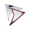 For Hyundai Tucson 2015 2016 2017 2018 2019 2020 2025 Rear Window Spoiler Cover ABS Chrome Side Triangle Trim Stickers