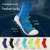 Premium Anti-Slip Mid-Calf Football Socks with Cushioned Cotton