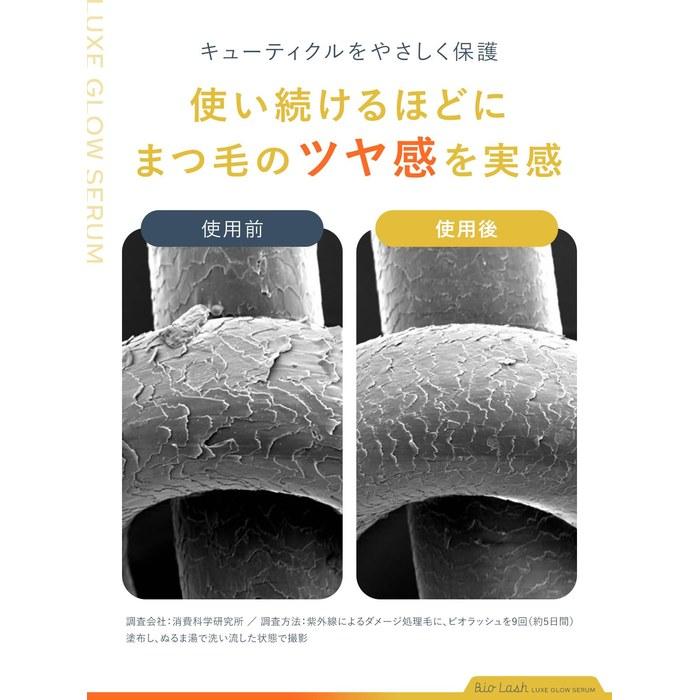 Viollash Eyelash Serum [Age-Specific] Low Irritation, Made In Japan, 8 Additive-Free, Keratin-Infused 6.1g Gold, 1 Count