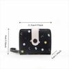 Hasp Short Wallet Zipper Purse Bag Fashion Folding Women Wallet  Student