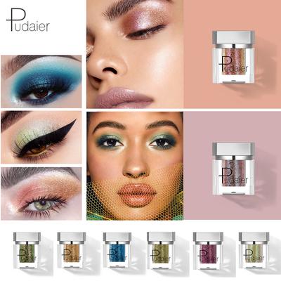 Pudaier Chameleon Diamond Flash Ombretto monocromatico Sirena Ji Paillettes polarizzate Purè di patate Illumina