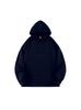 Unisex Comfortable Loose Fit Solid Color Hooded Sweatshirt