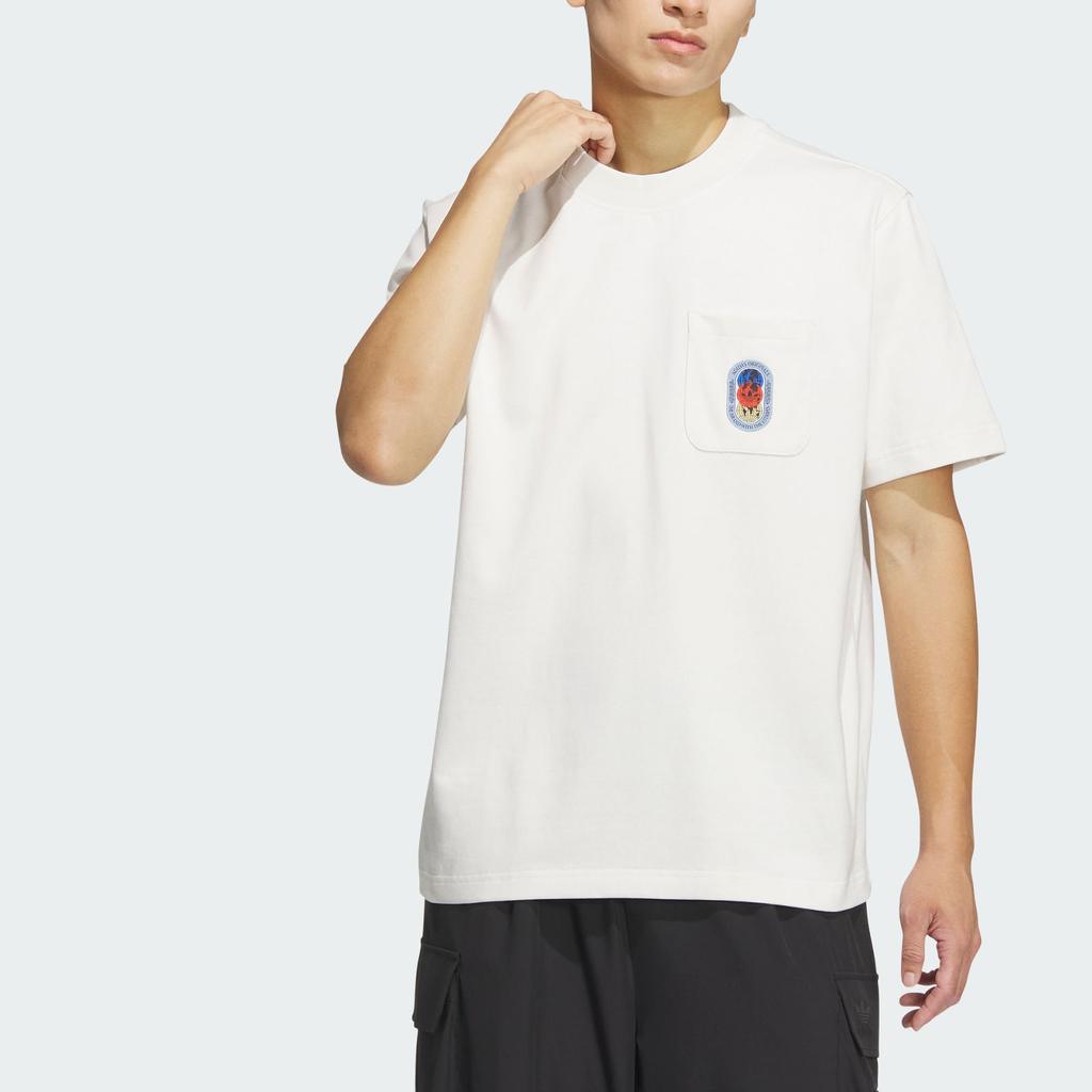 Adidas Originals SS24 OLPC Tee 2 Series Sports Solid Color Short Sleeve T-Shirt Men Tops White JN7766