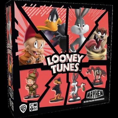 Brettspiel - AC-DÉCO - Looney Tunes Mayhem - Action- und Reaktionsspiel - 2 bis 4 Spieler - 30 Min.