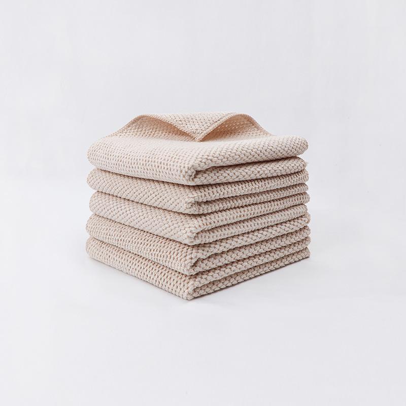 

Кукурузные зерна кухонная многофункциональная тряпка для мытья посуды микрофибра утолщенная впитывающая салфетка стол кухонное полотенце для уборки trimming (30 * 30cm)