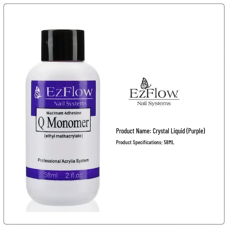 

EzFlow Purple Crystal Nail Liquid - Available in 58ml, 118ml, and 236ml.