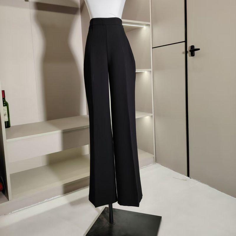 Long Legs Repair Leg Type Commuter Suitable for Several Hundred More than This Quality Women clothes Spring High Waist Trousers Black Pants