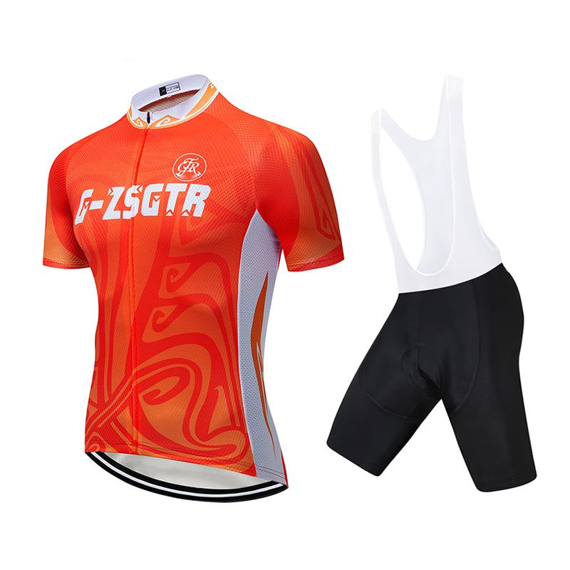 2026 Cycling  Short sleeve Jersey Bike Men Summer Road Cycling Clothing Breathable Racing Cycling Jersey Sets Sponge Cushion For 4XL