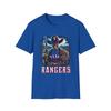 Texas Rangers Horror Mashup T-Shirt - Frighteningly Cool Fan Apparel