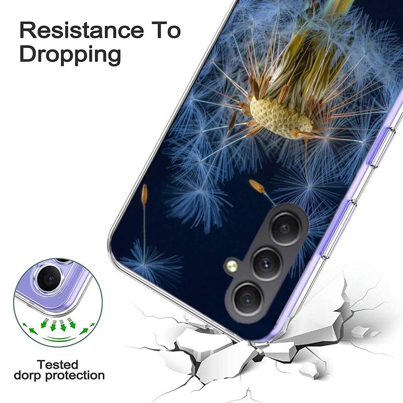 Dandelion Seeds Phone Case For Samsung A70 A50S A40 A30 A20E A16 A26 A36 A56 A17 Galaxy Note 20 10 9 8 A71 A51 A41 A31 A21S A20S